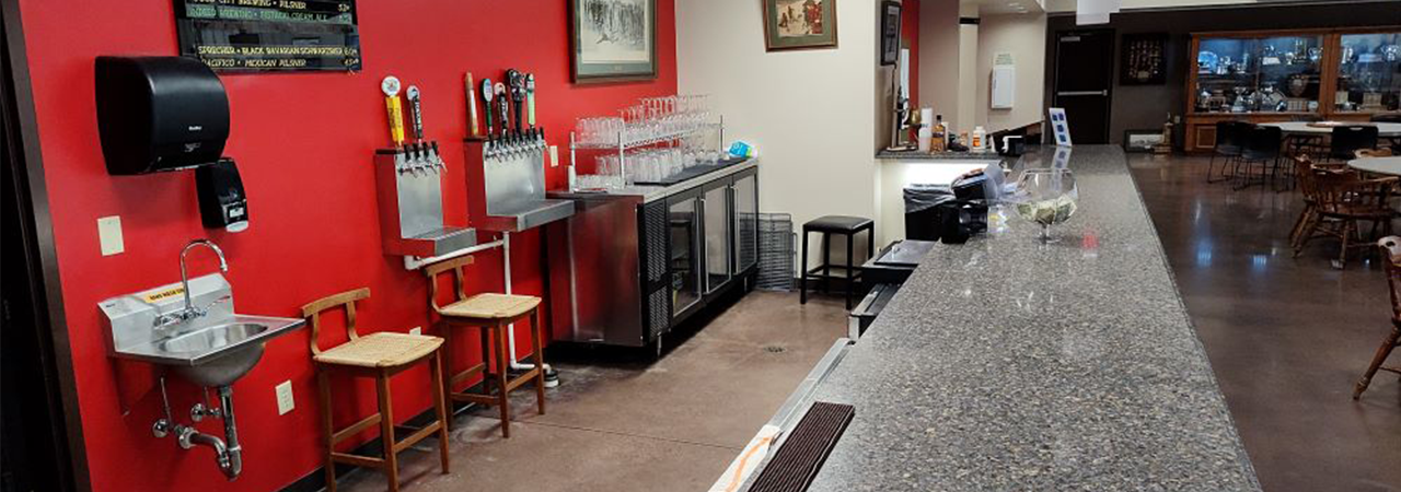 Milwaukee Curling Club Bar Area